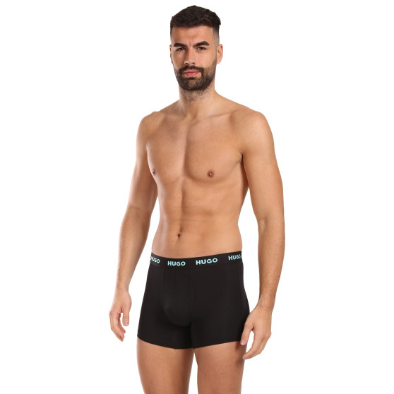 3PACK Boxershorts för herrar HUGO svart (50503079 971)