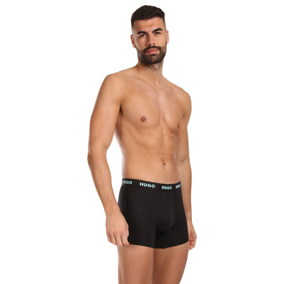 3PACK Boxershorts för herrar HUGO svart (50503079 971)