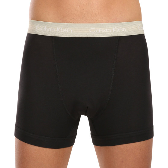 3PACK Boxershorts för herrar Calvin Klein svart (U2662G-MWR)