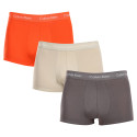 3PACK Boxershorts för herrar Calvin Klein multicolour (U2664G-MWQ)