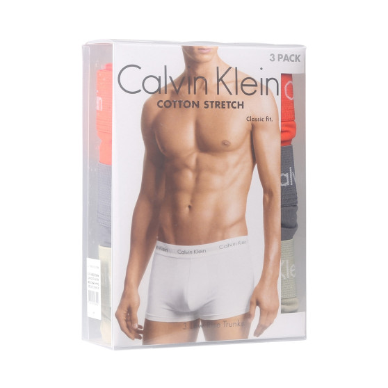 3PACK Boxershorts för herrar Calvin Klein multicolour (U2664G-MWQ)