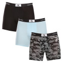 3PACK Boxershorts för herrar Calvin Klein multicolour (NB3529E-MRU)