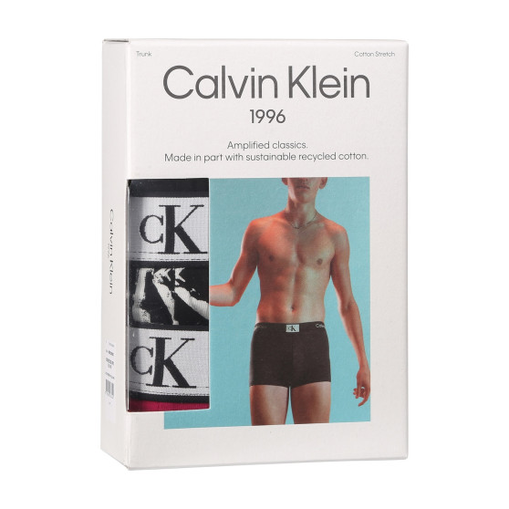 3PACK Boxershorts för herrar Calvin Klein multicolour (NB3528E-MRS)