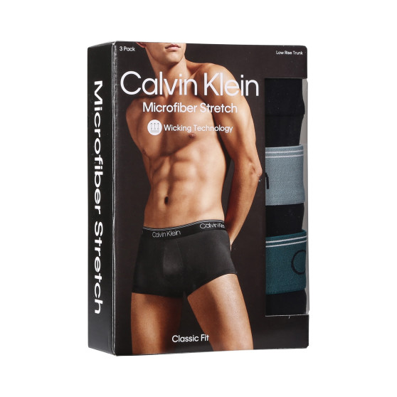 3PACK Boxershorts för herrar Calvin Klein svart (NB2569A-N2L)