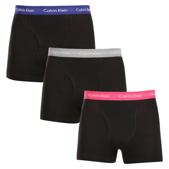 3PACK Boxershorts för herrar Calvin Klein svart (NB2615A-MLR)