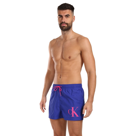 Badkläder för män Calvin Klein blå (KM0KM00967-C7N)