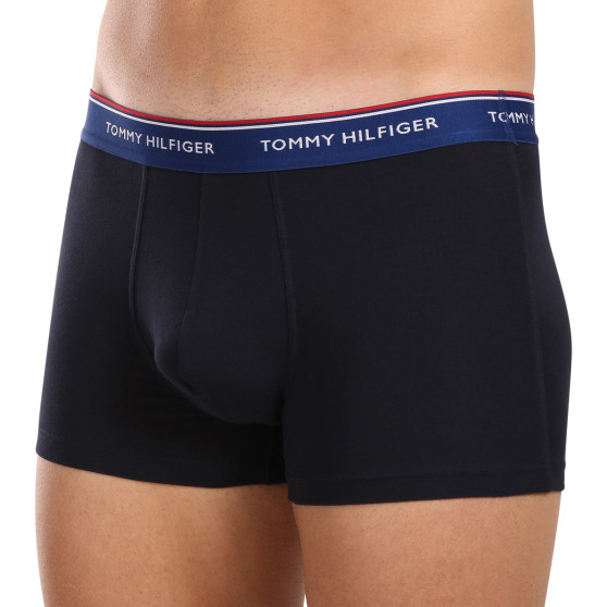 3PACK Boxershorts för herrar Tommy Hilfiger mörkblå (UM0UM01642 0SS)