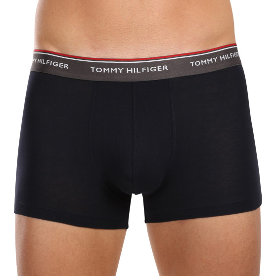 3PACK Boxershorts för herrar Tommy Hilfiger mörkblå (UM0UM01642 0SS)