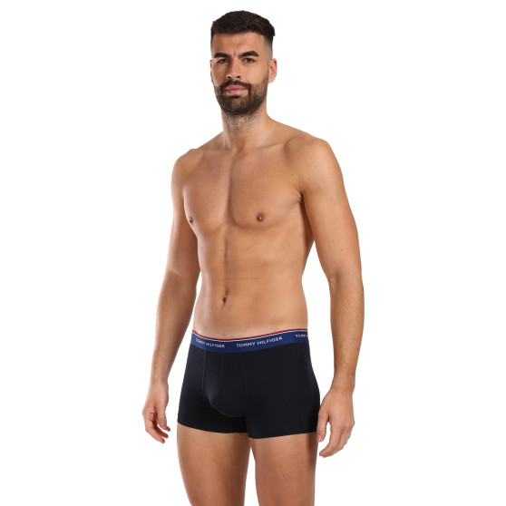 3PACK Boxershorts för herrar Tommy Hilfiger mörkblå (UM0UM01642 0SS)