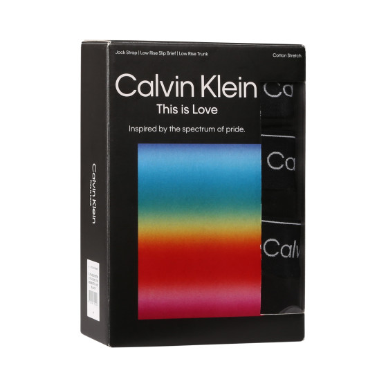 3PACK herrunderkläder Calvin Klein mix svart (NB3877A-UB1)