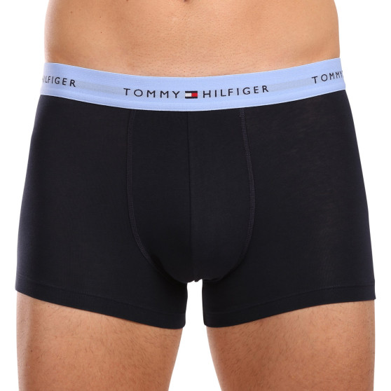 3PACK Boxershorts för herrar Tommy Hilfiger mörkblå (UM0UM02763 0VI)