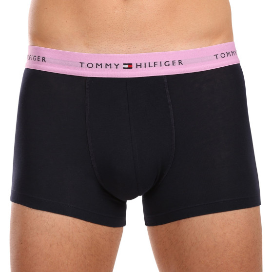 3PACK Boxershorts för herrar Tommy Hilfiger mörkblå (UM0UM02763 0VI)