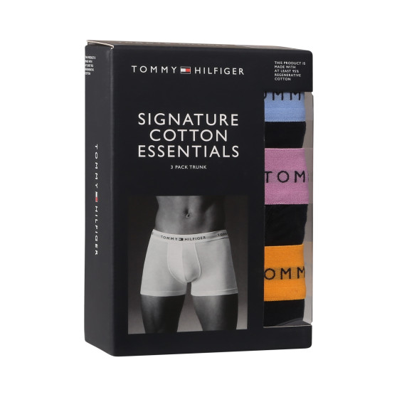 3PACK Boxershorts för herrar Tommy Hilfiger mörkblå (UM0UM02763 0VI)