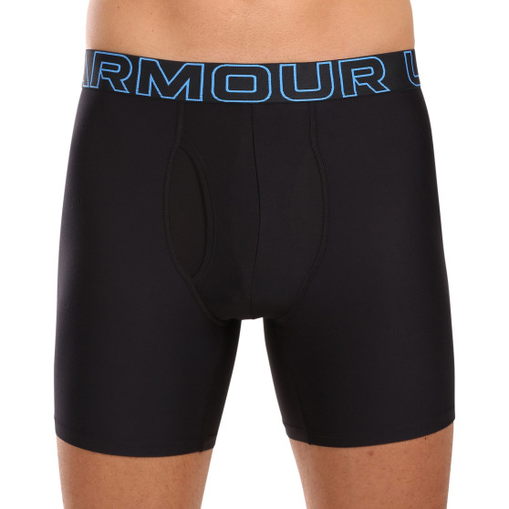 3PACK Boxershorts för herrar Under Armour svart (1383878 002)