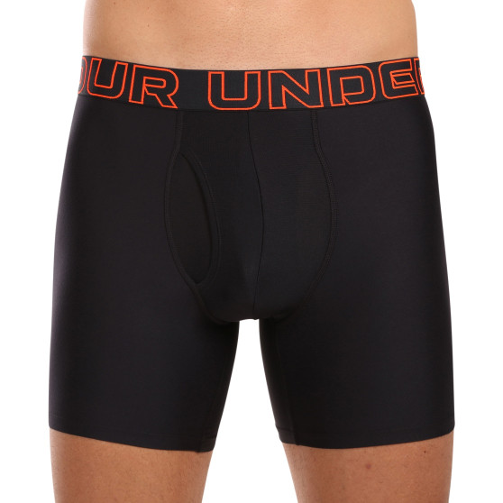 3PACK Boxershorts för herrar Under Armour svart (1383878 002)