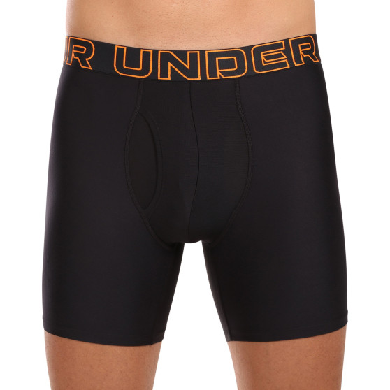 3PACK Boxershorts för herrar Under Armour svart (1383878 002)