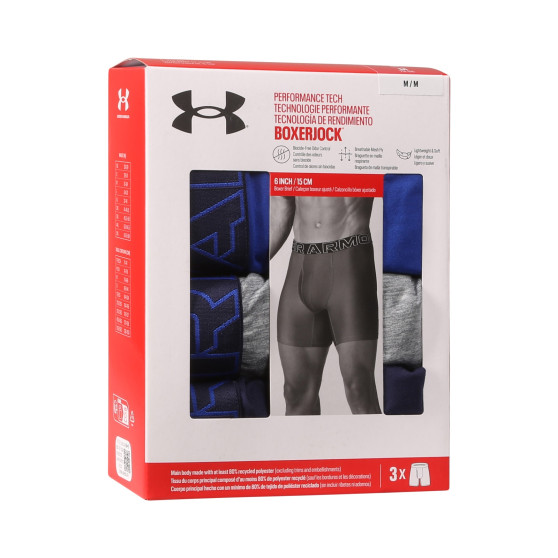 3PACK Boxershorts för herrar Under Armour multicolour (1383878 400)