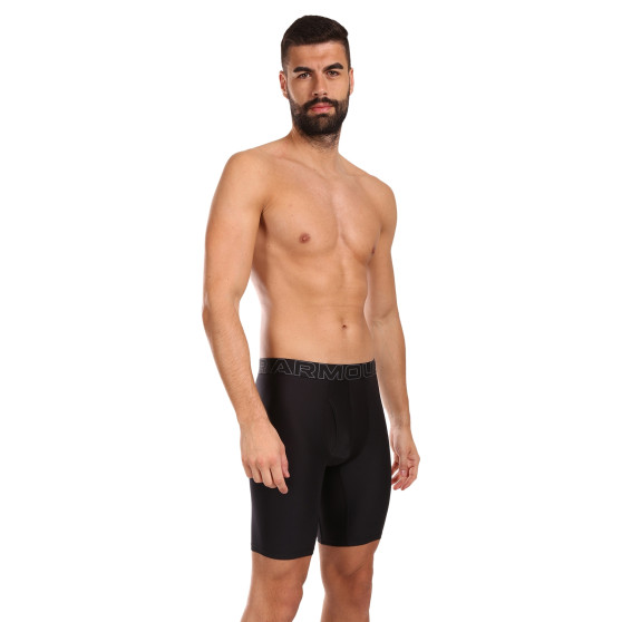 3PACK Boxershorts för herrar Under Armour svart (1383880 001)