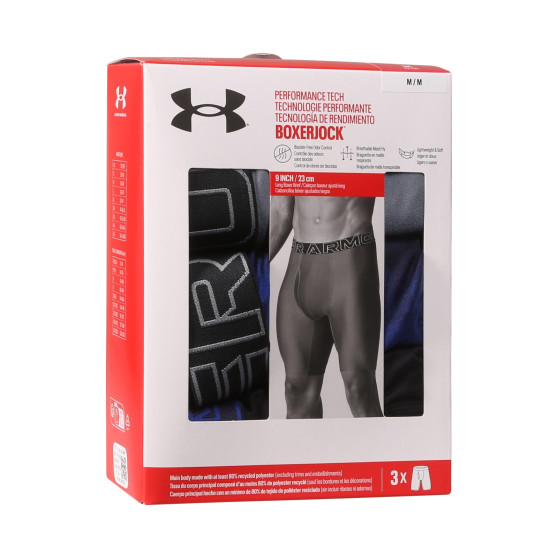 3PACK Boxershorts för herrar Under Armour multicolour (1383881 400)