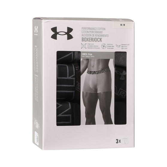 3PACK Boxershorts för herrar Under Armour multicolour (1383892 001)