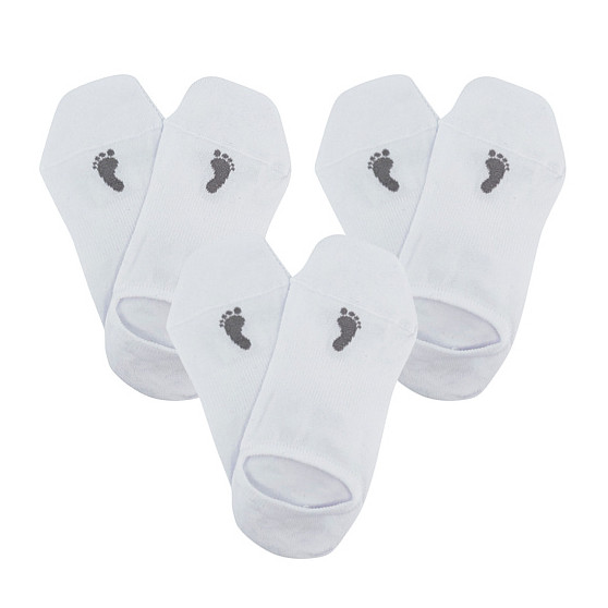 3PACK strumpor VoXX vit (Barefoot sneaker)