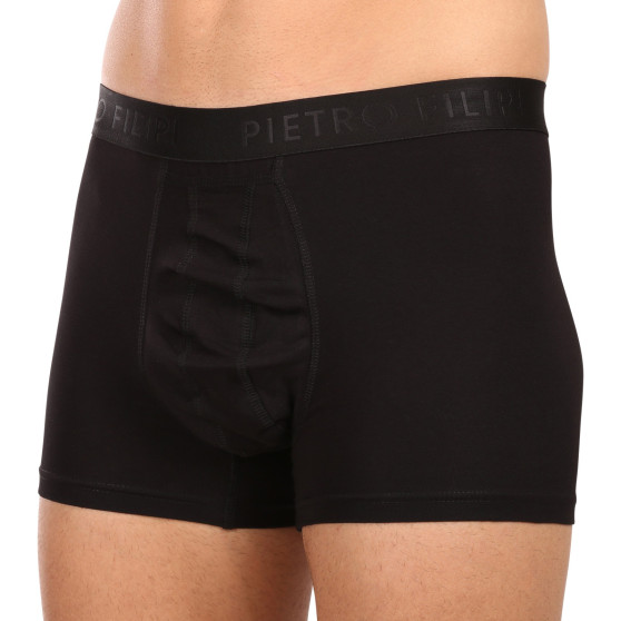 2PACK Pietro Filipi Boxershorts bollhållare för herrar svart (2BCL001)