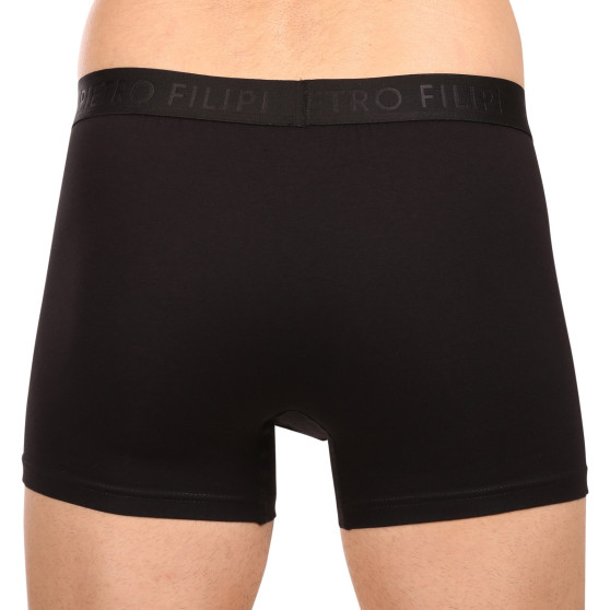 2PACK Pietro Filipi Boxershorts bollhållare för herrar svart (2BCL001)