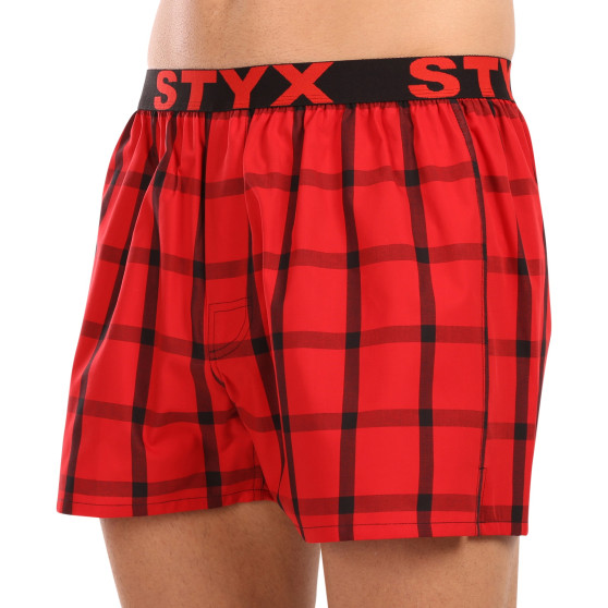 Boxershorts för herrar Styx sport elastisk flerfärgad (B1031)