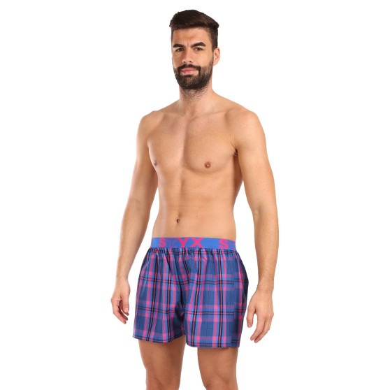 Boxershorts för herrar Styx sport elastisk flerfärgad (B1032)