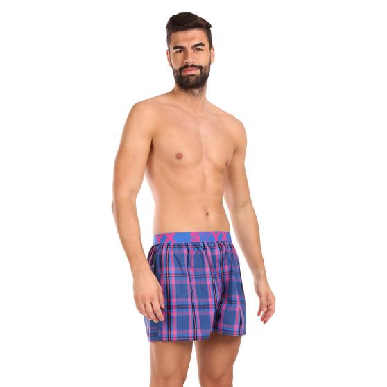 Boxershorts för herrar Styx sport elastisk flerfärgad (B1032)