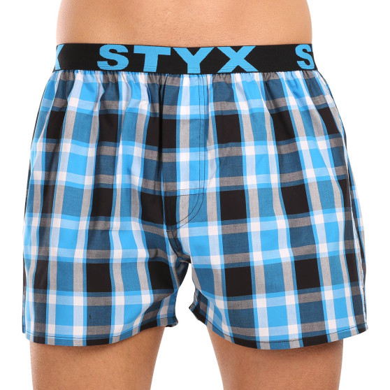 Boxershorts för herrar Styx sport elastisk flerfärgad (B1034)