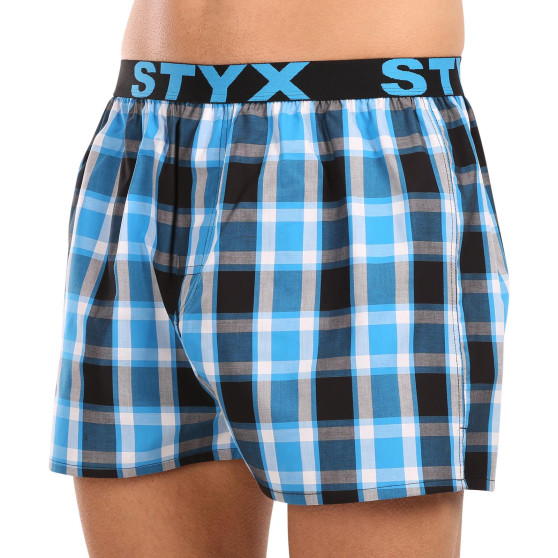 Boxershorts för herrar Styx sport elastisk flerfärgad (B1034)