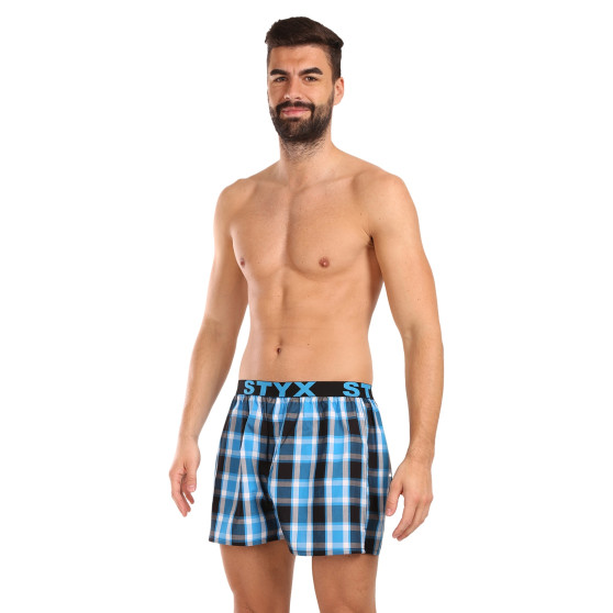 Boxershorts för herrar Styx sport elastisk flerfärgad (B1034)