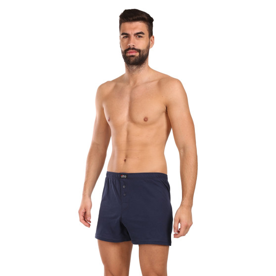 Boxershorts för herrar Gino mörkblå (75162)