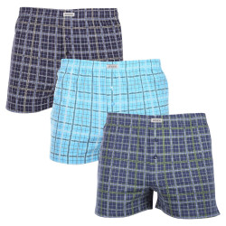 3PACKBoxershorts för herrar Andrie flerfärgad (PS 5805)