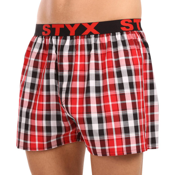 Boxershorts för herrar Styx sport elastisk flerfärgad (B1035)