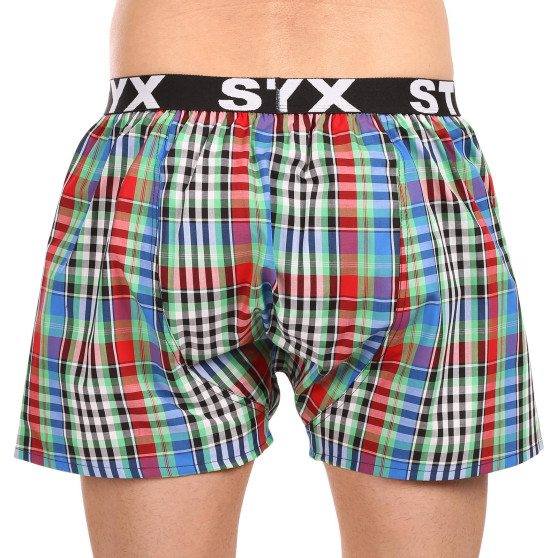 Boxershorts för herrar Styx sport elastisk flerfärgad (B1036)