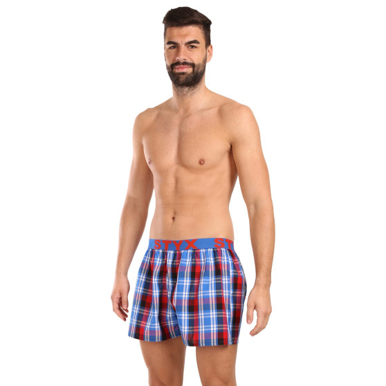 Boxershorts för herrar Styx sport elastisk flerfärgad (B1037)