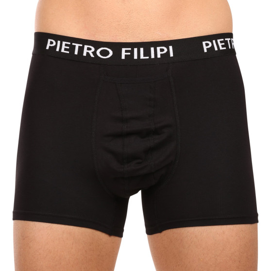 2PACK Pietro Filipi Boxershorts bollhållare för herrar svart (2BCL002)