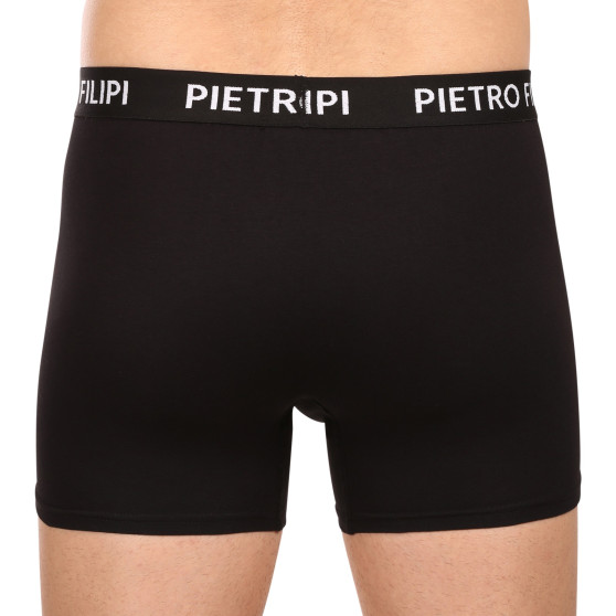 2PACK Pietro Filipi Boxershorts bollhållare för herrar svart (2BCL002)