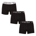 3PACK Boxershorts för herrar Pietro Filipi svart (3BCL006)