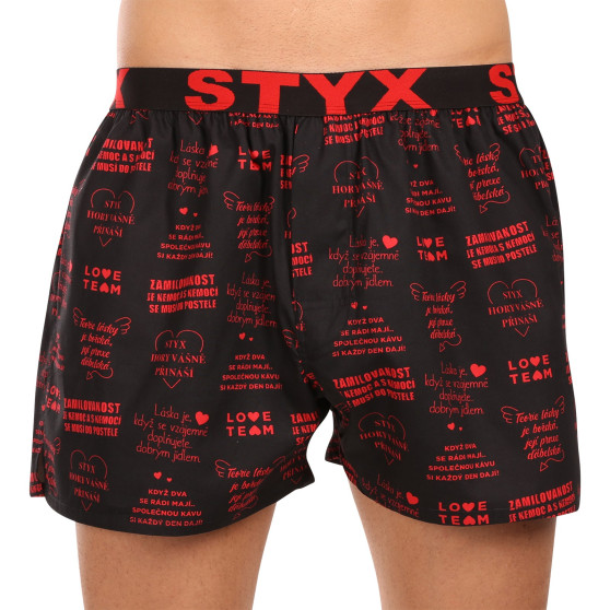 5PACK Boxershorts för herrar Styx art sports gummi flerfärgad (5B1187789)