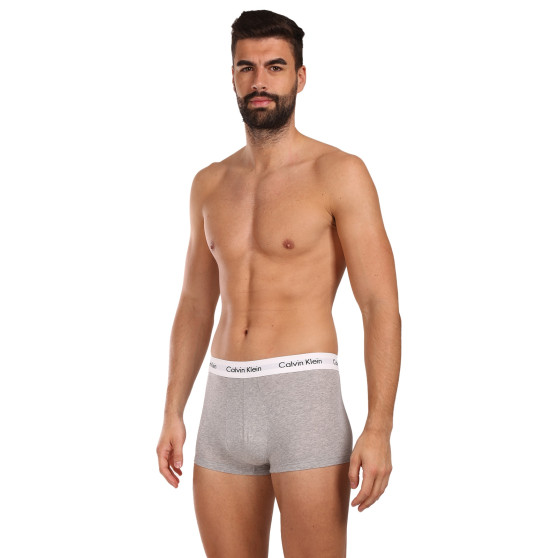 3PACK Boxershorts för herrar Calvin Klein grå (U2664G-KS0)