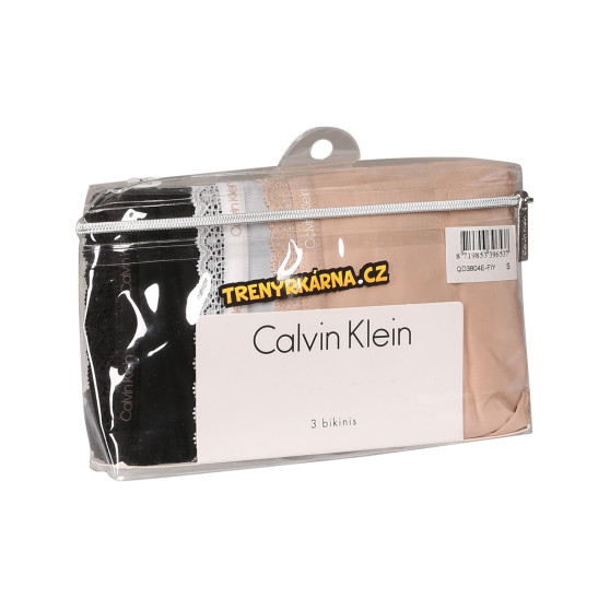 3PACK damtrosor Calvin Klein multicolour (QD3804E-FIY)