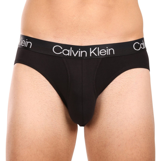 3PACK herrkalsonger Calvin Klein svart (NB2969A-7VI)