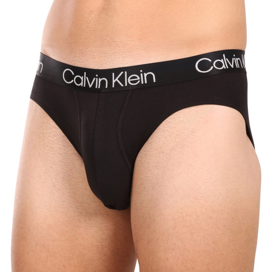 3PACK herrkalsonger Calvin Klein svart (NB2969A-7VI)