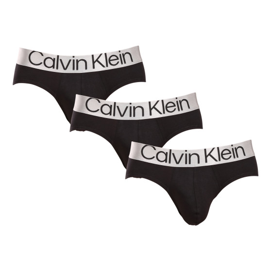 3PACK herrkalsonger Calvin Klein svart (NB3129A-7V1)