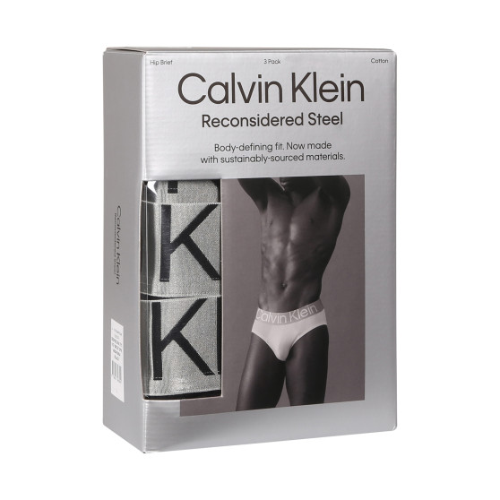 3PACK herrkalsonger Calvin Klein svart (NB3129A-7V1)