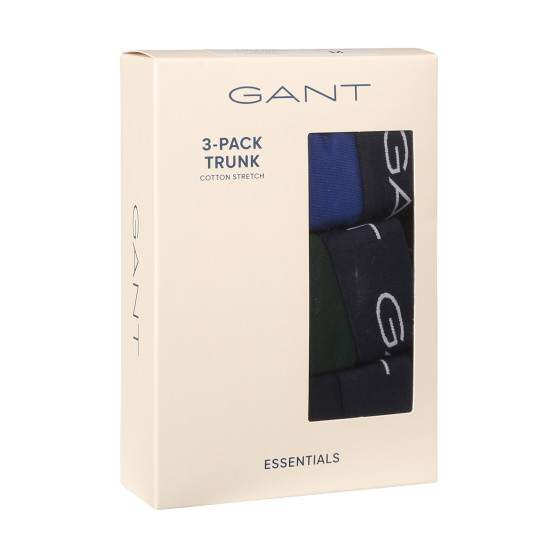 3PACK Boxershorts för herrar Gant multicolour (902333003-436)