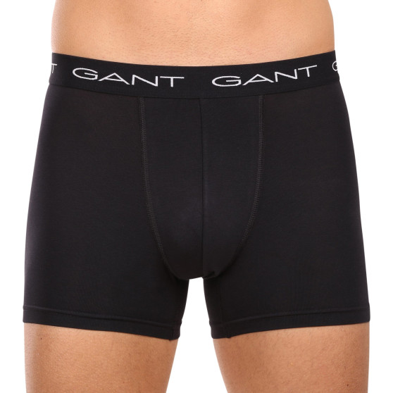 3PACK Boxershorts för herrar Gant svart (900013004-005)